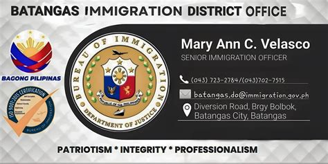 bureau of immigration batangas district office photos